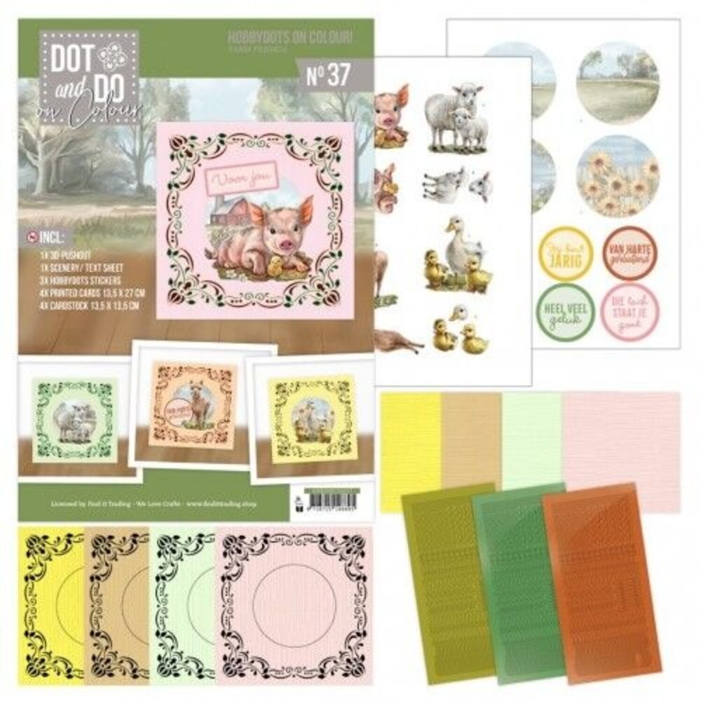 Find It Trading Dot and Do Hobbydots on Colour Farm Friends (DODOOC10037) Find It Trading Dot and Do Hobbydots on Colour Farm Friends (DODOOC10037)