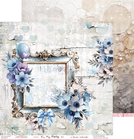 Craft O'Clock It's My Party 8x8 Inch Paper Set (CC-C75-IMP-07) Craft O'Clock It's My Party 8x8 Inch Paper Set (CC-C75-IMP-07)