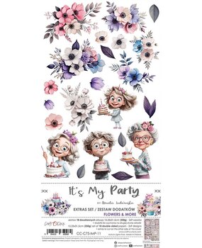 Craft O'Clock It's My Party Extras Set Flowers (CC-C75-IMP-11) Craft O'Clock It's My Party Extras Set Flowers (CC-C75-IMP-11)
