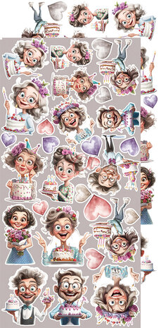 Craft O'Clock It's My Party Extras Set Flowers (CC-C75-IMP-11) Craft O'Clock It's My Party Extras Set Flowers (CC-C75-IMP-11)