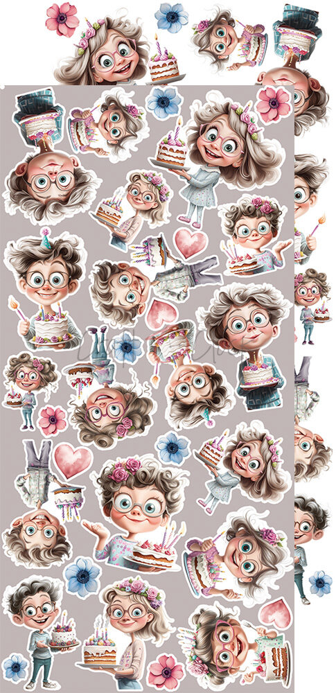 Craft O'Clock It's My Party Extras Set Flowers (CC-C75-IMP-11) Craft O'Clock It's My Party Extras Set Flowers (CC-C75-IMP-11)