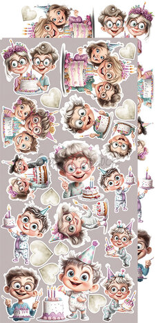 Craft O'Clock It's My Party Extras Set Flowers (CC-C75-IMP-11) Craft O'Clock It's My Party Extras Set Flowers (CC-C75-IMP-11)