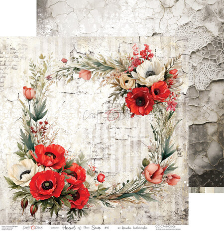 Craft O'Clock Heart of the Sun 8x8 Inch Paper Set (CC-C74-HOS-07) Craft O'Clock Heart of the Sun 8x8 Inch Paper Set (CC-C74-HOS-07)