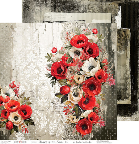 Craft O'Clock Heart of the Sun 6x6 Inch Paper Set (CC-C74-HOS-10) Craft O'Clock Heart of the Sun 6x6 Inch Paper Set (CC-C74-HOS-10)
