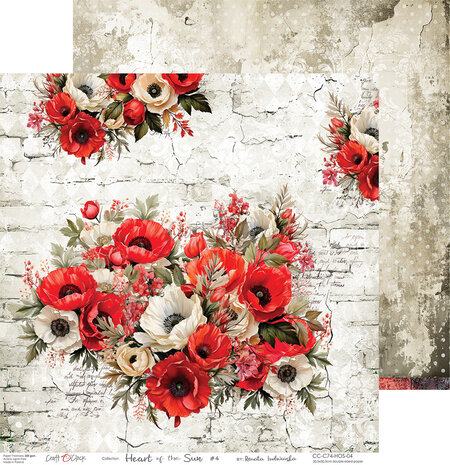 Craft O'Clock Heart of the Sun 6x6 Inch Paper Set (CC-C74-HOS-10) Craft O'Clock Heart of the Sun 6x6 Inch Paper Set (CC-C74-HOS-10)