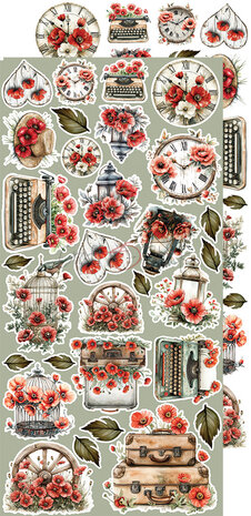 Craft O'Clock Heart of the Sun Extras Set Flowers (CC-C74-HOS-11)