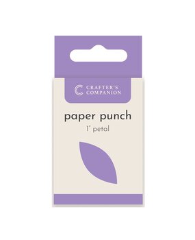 Crafter's Companion Paper Punch Petal 1 Inch (CC-PUNCH-PET1)