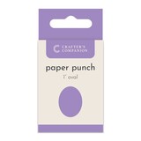 Crafter's Companion Paper Punch Oval 1 Inch (CC-PUNCH-OVA1)