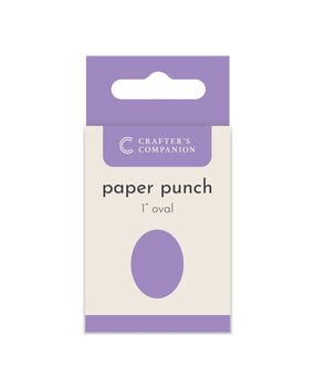Crafter's Companion Paper Punch Oval 1 Inch (CC-PUNCH-OVA1)