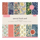 Crafter's Companion Heritage Florals 8x8 Inch Special Finish Pad (CC-SPFPAD8-HEFL)