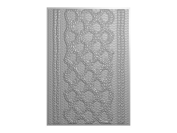 Crafter's Companion Cable Knit 3D Embossing Folder (CC-EF5-3D-CAKN) Crafter's Companion Cable Knit 3D Embossing Folder (CC-EF5-3D-CAKN)