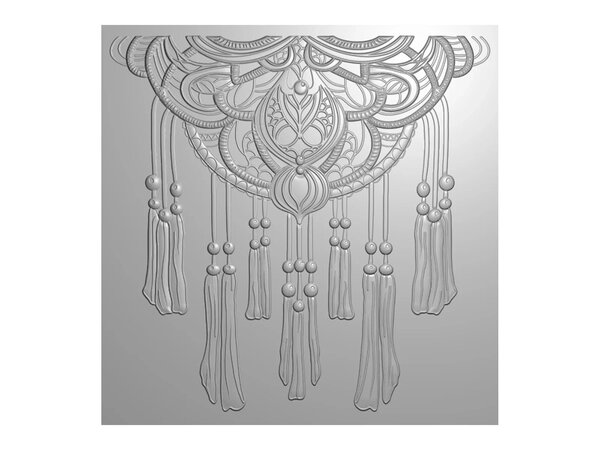 Crafter's Companion Macrame 3D Embossing Folder (CC-EF5.5-3D-MACR)