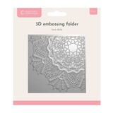Crafter's Companion Lace Doily 3D Embossing Folder (CC-EF5.5-3D-LADO)
