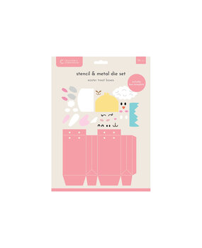 Crafter's Companion Easter Treat Boxes Stencil & Metal Die Set (CC-MD-TEMP-EATB) Crafter's Companion Easter Treat Boxes Stencil & Metal Die Set (CC-MD-TEMP-EATB)