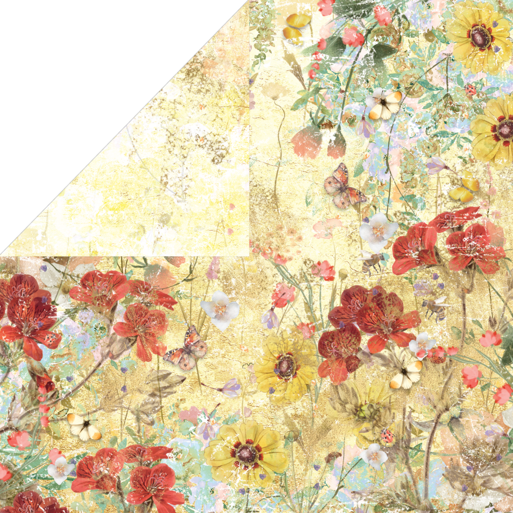 Crafter's Companion Flora & Fauna 12x12 Inch Paper Pad (NG-FF-PAD12) Crafter's Companion Flora & Fauna 12x12 Inch Paper Pad (NG-FF-PAD12)