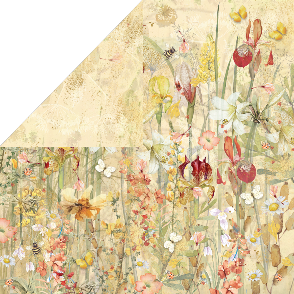 Crafter's Companion Flora & Fauna 12x12 Inch Paper Pad (NG-FF-PAD12) Crafter's Companion Flora & Fauna 12x12 Inch Paper Pad (NG-FF-PAD12)