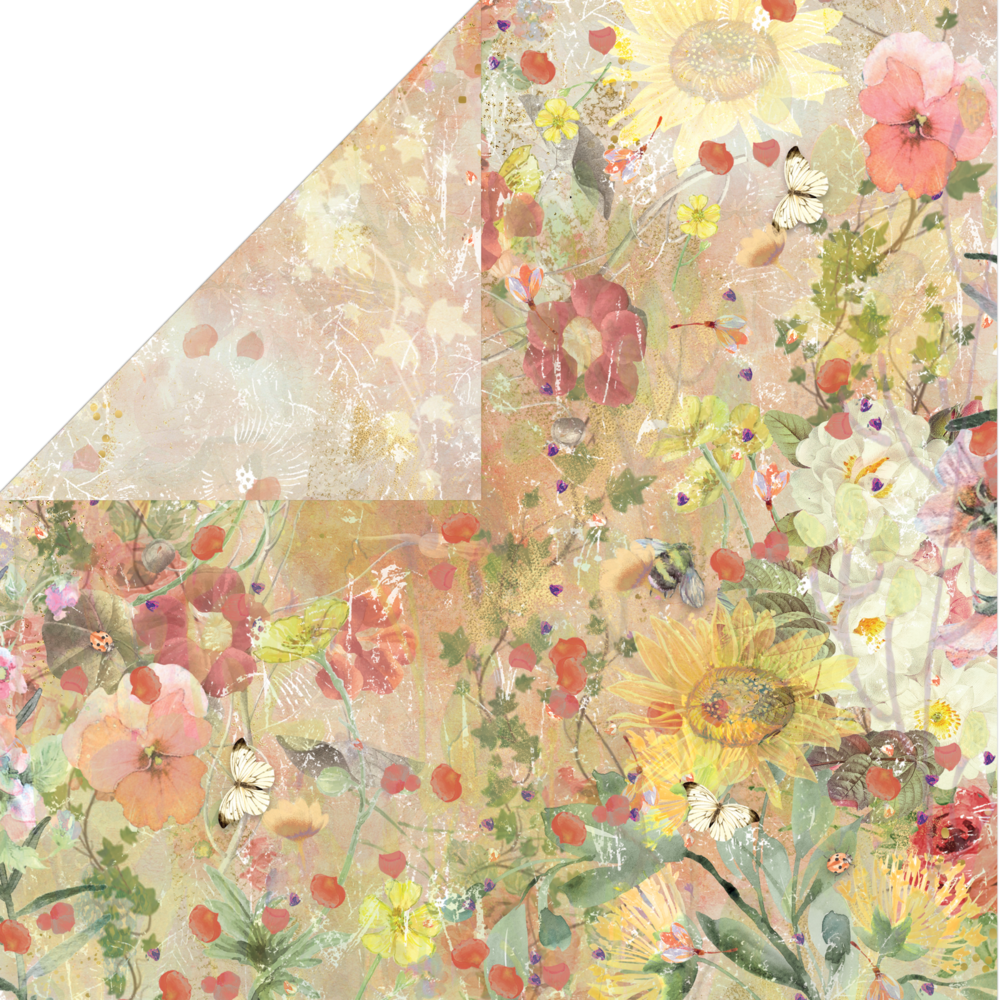 Crafter's Companion Flora & Fauna 12x12 Inch Paper Pad (NG-FF-PAD12) Crafter's Companion Flora & Fauna 12x12 Inch Paper Pad (NG-FF-PAD12)