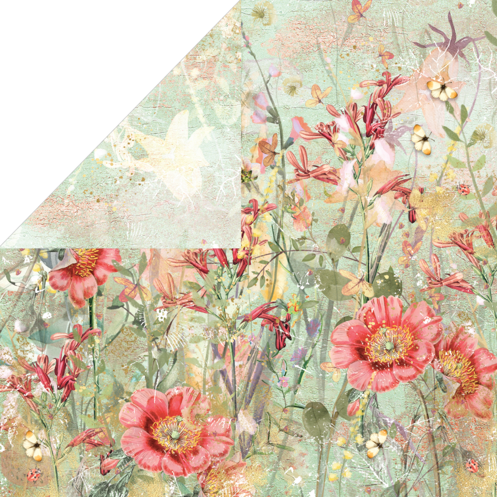 Crafter's Companion Flora & Fauna 6x6 Inch Paper Pad (NG-FF-PAD6)