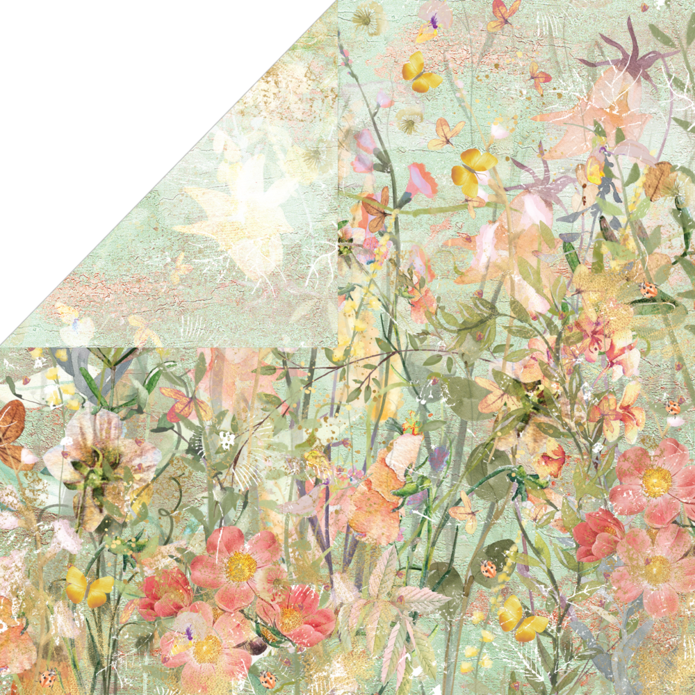 Crafter's Companion Flora & Fauna 6x6 Inch Paper Pad (NG-FF-PAD6)