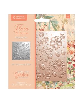 Crafter's Companion Flora & Fauna 3D Embossing Folder Ladybug Love (NG-FF-3D-EF5.5-LALO) Crafter's Companion Flora & Fauna 3D Embossing Folder Ladybug Love (NG-FF-3D-EF5.5-LALO)