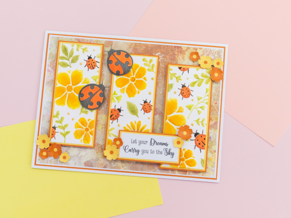 Crafter's Companion Flora & Fauna 3D Embossing Folder Ladybug Love (NG-FF-3D-EF5.5-LALO) Crafter's Companion Flora & Fauna 3D Embossing Folder Ladybug Love (NG-FF-3D-EF5.5-LALO)