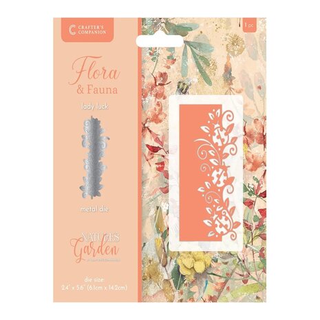 Crafter's Companion Flora & Fauna Dies Lady luck (NG-FF-MD-EDG-LALU)