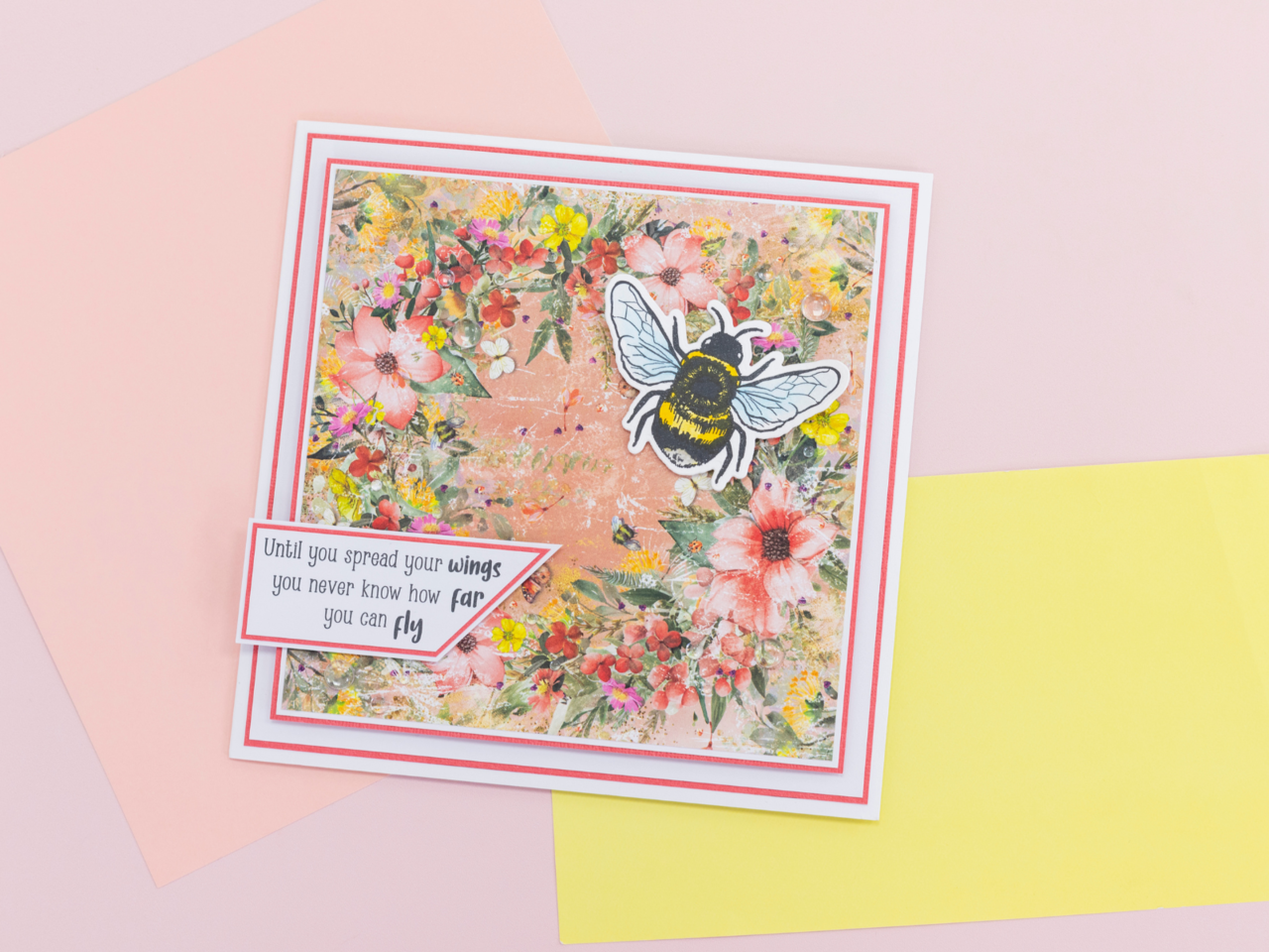 Crafter's Companion Flora & Fauna Stamp & Die Fly High (NG-FF-STD-FLHI) Crafter's Companion Flora & Fauna Stamp & Die Fly High (NG-FF-STD-FLHI)