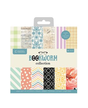 Crafter's Companion Bookworm Collection 6x6 Inch Paper Pad (CC-BK-PAD6) Crafter's Companion Bookworm Collection 6x6 Inch Paper Pad (CC-BK-PAD6)