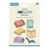 Crafter's Companion Bookworm Collection Stamp & Die Next Chapter (CC-BK-STD-NECH)