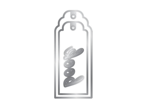 Crafter's Companion Bookworm Collection Stamp & Die Read Me (CC-BK-STD-READ)