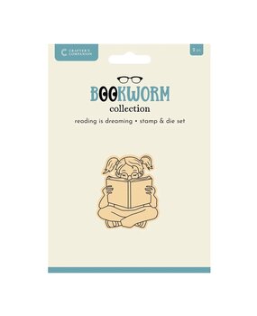Crafter's Companion Bookworm Collection Stamp & Die Reading is Dreaming (CC-BK-STD-REDR) Crafter's Companion Bookworm Collection Stamp & Die Reading is Dreaming (CC-BK-STD-REDR)