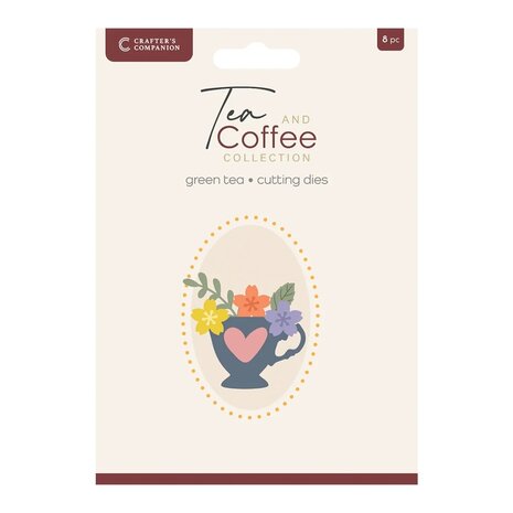 Crafter's Companion Tea & Coffee Dies Green Tea (CC-TC-MD-GRTE) Crafter's Companion Tea & Coffee Dies Green Tea (CC-TC-MD-GRTE)