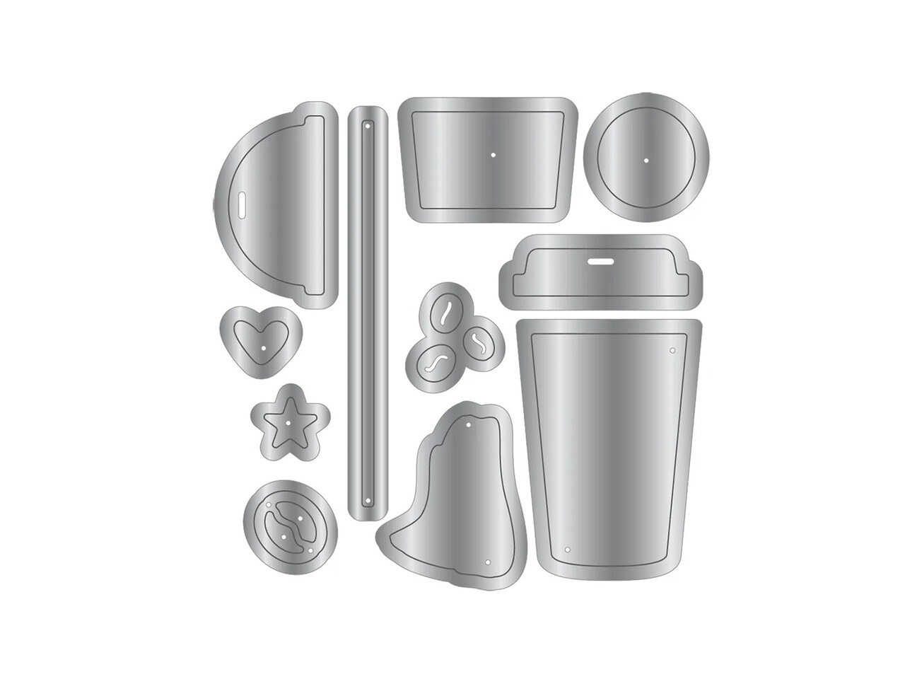 Crafter's Companion Tea & Coffee Dies Coffee to Go (CC-TC-MD-CTGO)