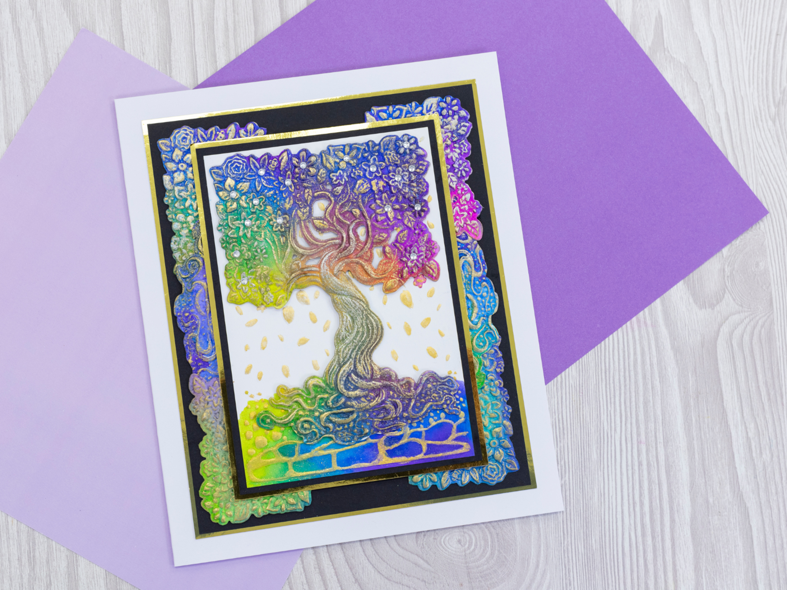 Sheena Tree of Life 3D Embossing Folder & Metal Die (SD-3DEF4-MD-TREE ...