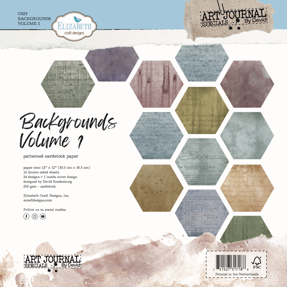 Elizabeth Craft Designs Mr. & Mrs. Backgrounds Volume 1 12x12 Inch Cardstock Paper (C029) Elizabeth Craft Designs Mr. & Mrs. Backgrounds Volume 1 12x12 Inch Cardstock Paper (C029)