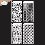 Elizabeth Craft Designs Mr. & Mrs Journal Stencils (S056)