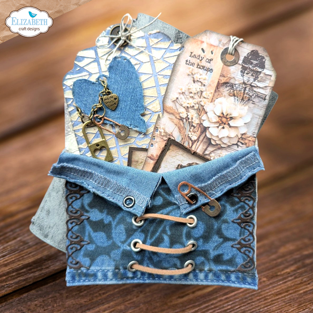 Elizabeth Craft Designs Mr. & Mrs Journal Stencils (S056) Elizabeth Craft Designs Mr. & Mrs Journal Stencils (S056)