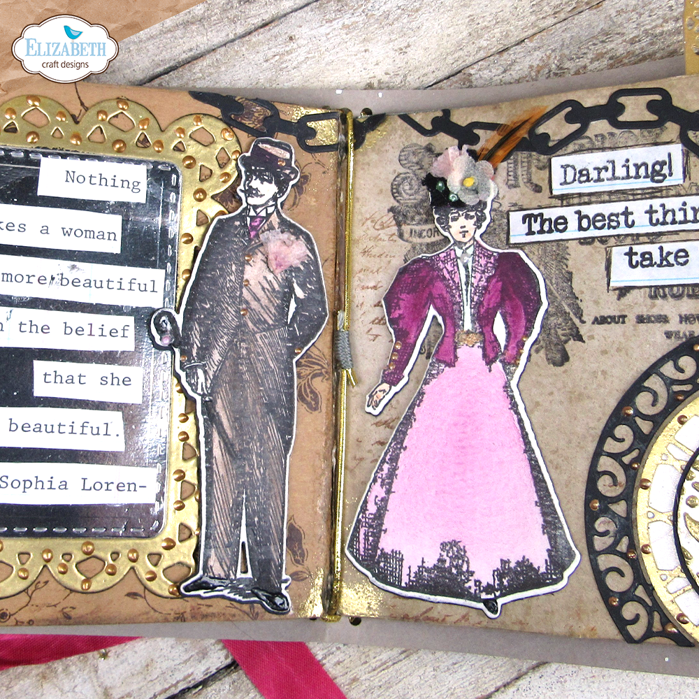 Elizabeth Craft Designs Mr. and Mrs. Stamp & Dies (CSD400) Elizabeth Craft Designs Mr. and Mrs. Stamp & Dies (CSD400)