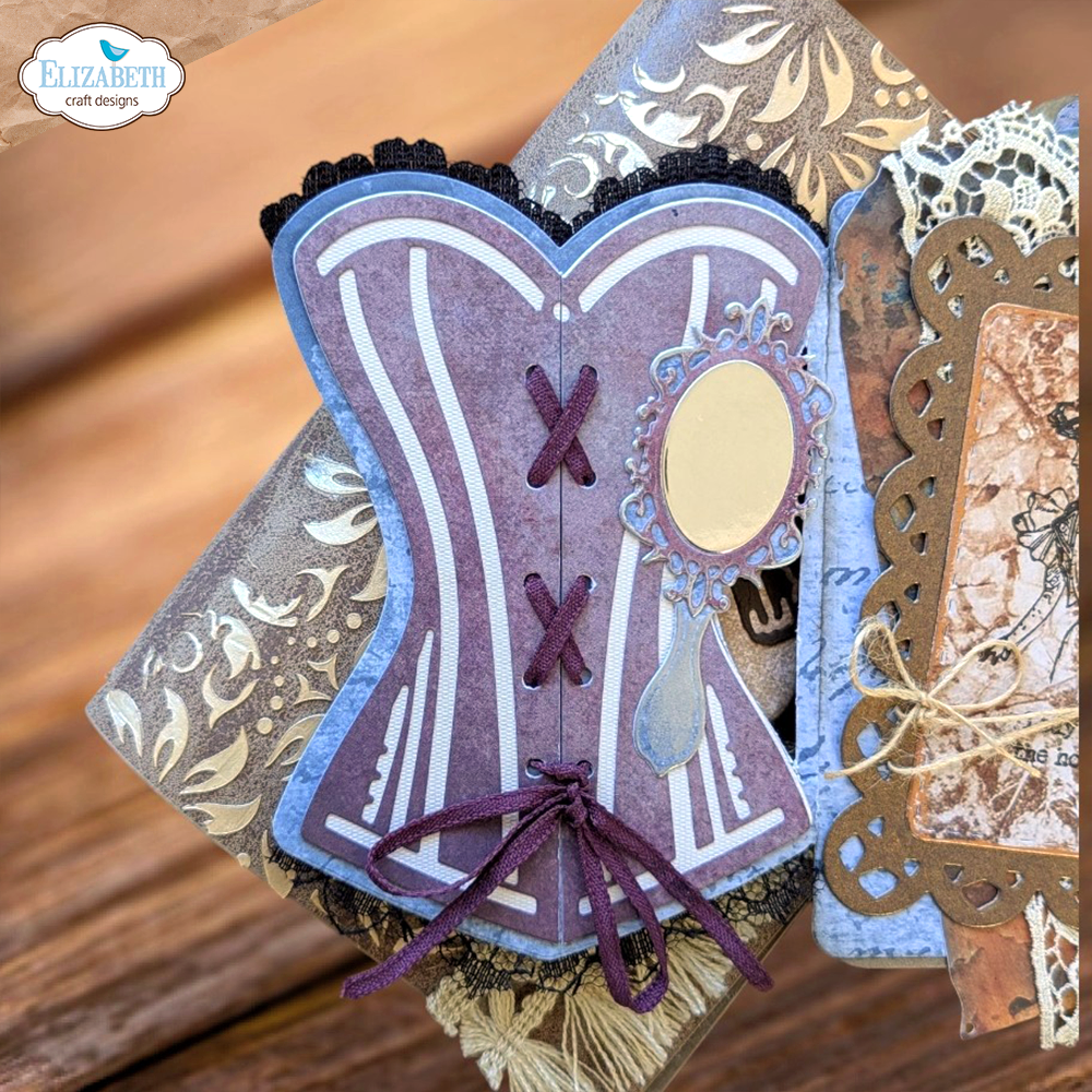 Elizabeth Craft Designs Mr. and Mrs. Dies Laced Up (2240) Elizabeth Craft Designs Mr. and Mrs. Dies Laced Up (2240)