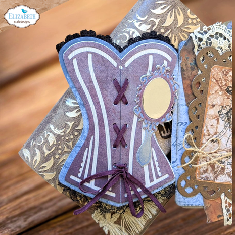 Elizabeth Craft Designs Mr. and Mrs. Dies Laced Up (2240) Elizabeth Craft Designs Mr. and Mrs. Dies Laced Up (2240)