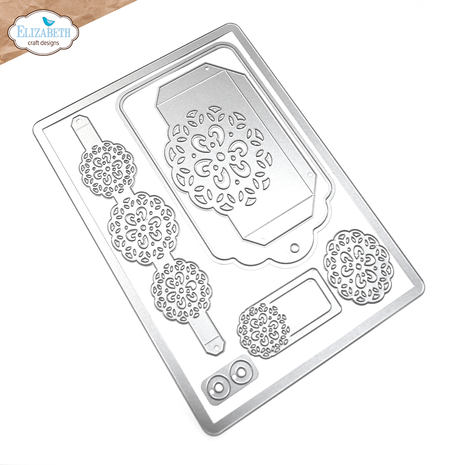 Elizabeth Craft Designs Mr. and Mrs. Dies Doily Galore (2242) Elizabeth Craft Designs Mr. and Mrs. Dies Doily Galore (2242)