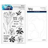 Spellbinders Heartfelt Blooms Stamp and Die Bundle (BD-0955)