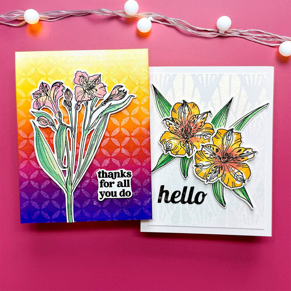 Spellbinders Heartfelt Blooms Stamp and Die Bundle (BD-0955) Spellbinders Heartfelt Blooms Stamp and Die Bundle (BD-0955)