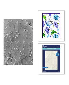Spellbinders Sky's the Limit Flying Kites 3D Embossing Folder (E3D-136) Spellbinders Sky's the Limit Flying Kites 3D Embossing Folder (E3D-136)