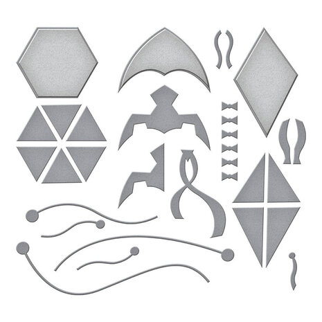 Spellbinders Sky's the Limit Fly a Kite Dies (S6-252)