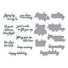 Spellbinders Sky's the Limit Soaring Sentiments BetterPress Plate & Die Set (BP-303) Spellbinders Sky's the Limit Soaring Sentiments BetterPress Plate & Die Set (BP-303)