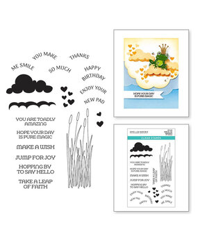 Spellbinders Jump for Joy Sentiments Clear Stamp (STP-239) Spellbinders Jump for Joy Sentiments Clear Stamp (STP-239)