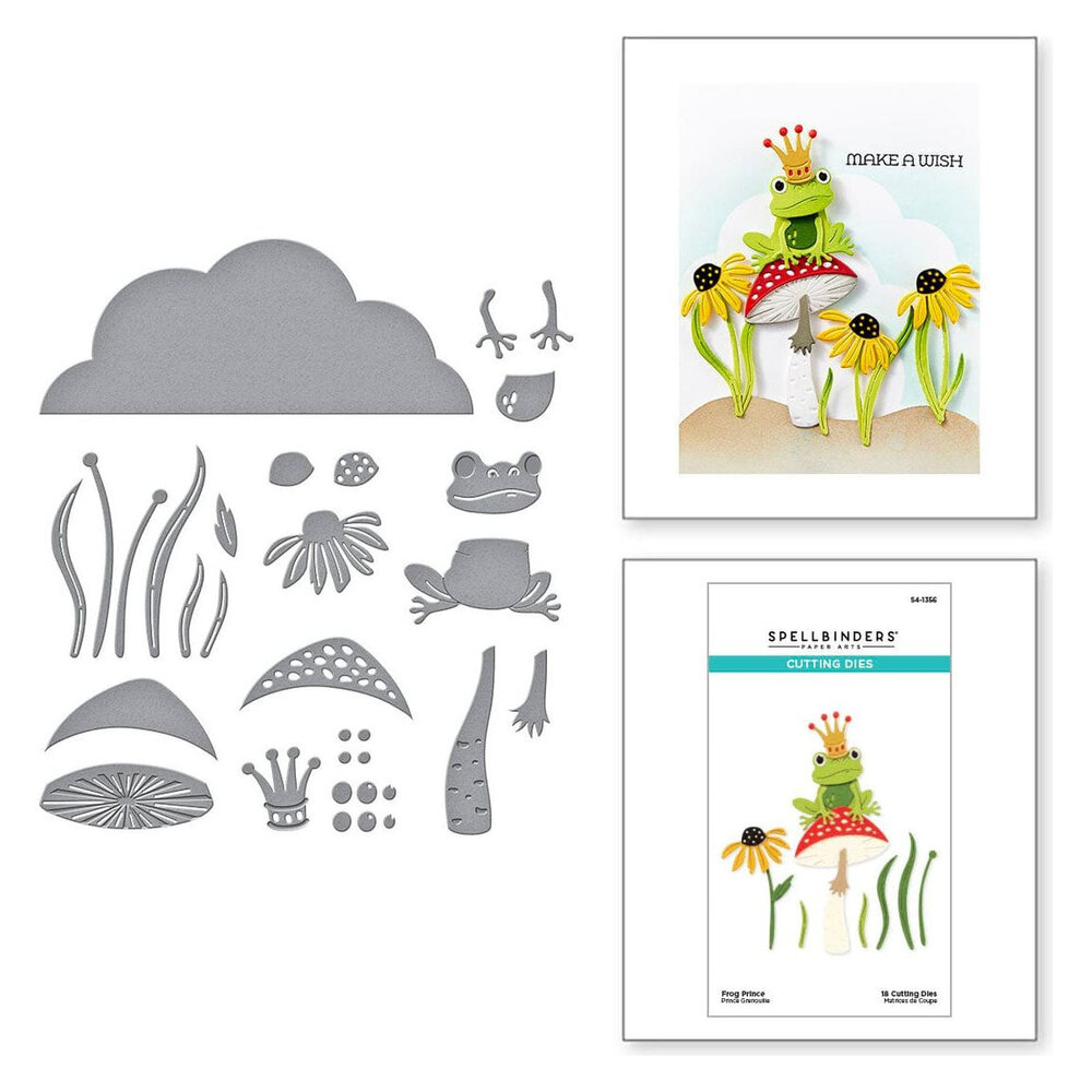 Spellbinders Jump for Joy Frog Prince Dies (S4-1356)
