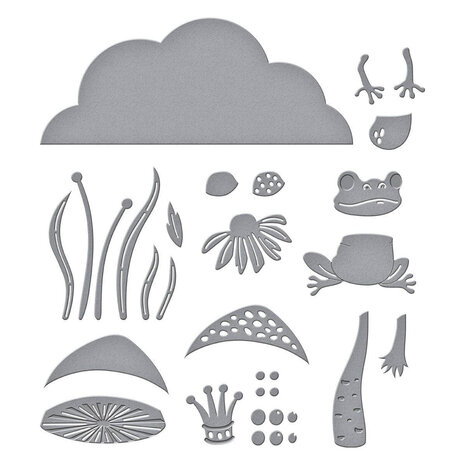 Spellbinders Jump for Joy Frog Prince Dies (S4-1356)