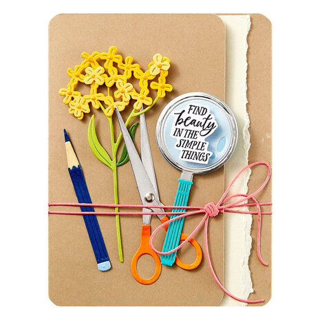 Spellbinders Field Notes Sentiments Clear Stamp (STP-242) Spellbinders Field Notes Sentiments Clear Stamp (STP-242)